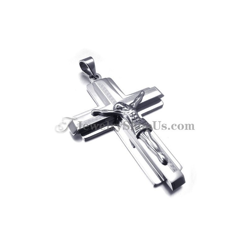 Mode Titanium Kruis Van Jezus Hanger