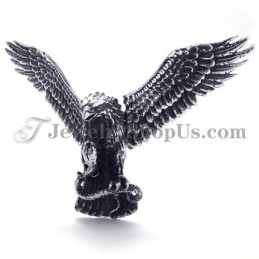 Adelaar En Slang Titanium Hanger