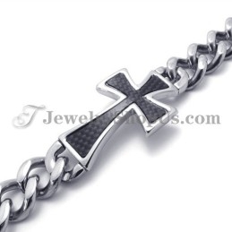 Mode Titanium Kruisarmband