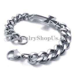 Mode Titanium Kruisarmband