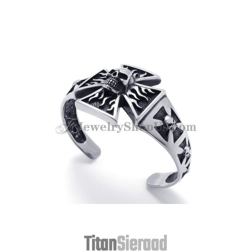 Mode Kruis Titanium Armband Mode Kruis Titanium Armband