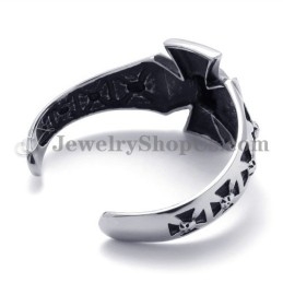 Mode Kruis Titanium Armband
