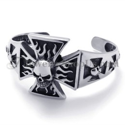 Mode Kruis Titanium Armband