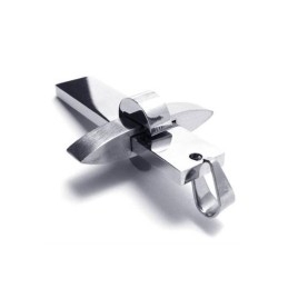 Heren Jongens Zilveren Kruis Hanger Ketting