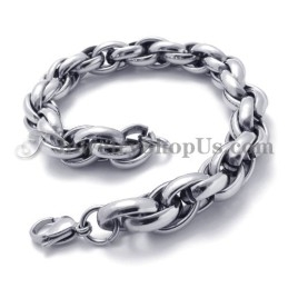 Mode Zilveren Titanium Armband