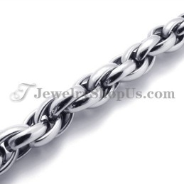 Mode Zilveren Titanium Armband