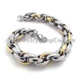 Mode Gouden Titanium Armband