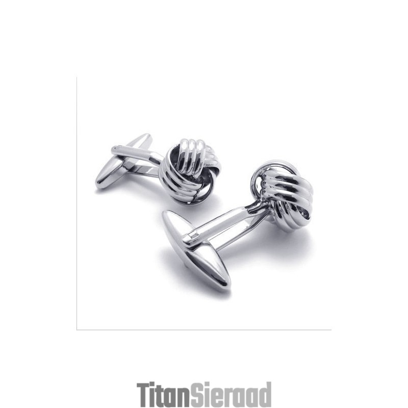 Deft Design Kleur Briljantie Stabiele Kwaliteit Titanium Manchetknopen