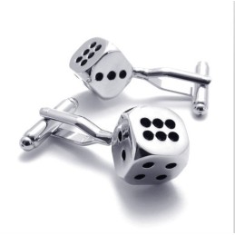 Modern Design, Kleurbriljantie, Betrouwbare Kwaliteit Titanium Manchetknopen