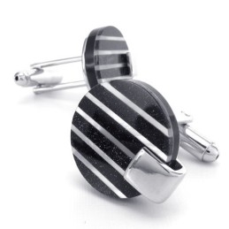 Nieuwste Technologie Delicate Kleuren Hoogwaardige Titanium Manchetknopen