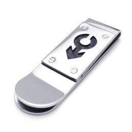 Modern Design, Kleurbriljantie, Uitstekende Kwaliteit Titanium Geldclips