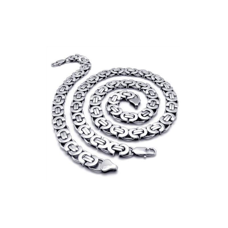 Geavanceerde Technologie Kleurbriljantie Uitstekende Kwaliteit Titanium Sieradenset Inclusief Ketting, Armband