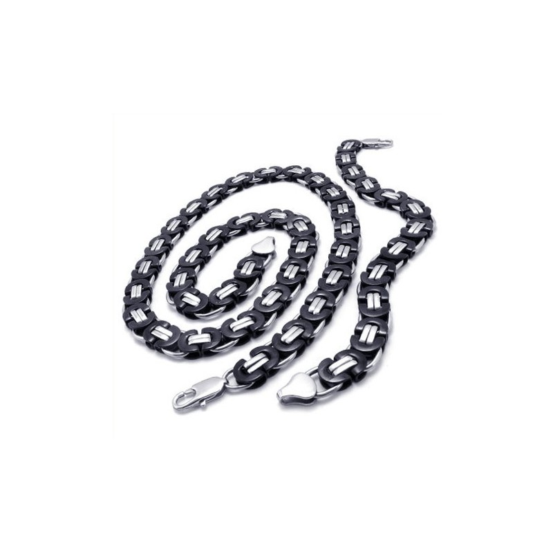 Vakkundige Vervaardiging Van Delicate Kleuren, Hoogwaardige Titanium Sieradenset Inclusief Ketting En Armband