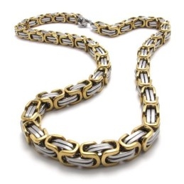 Fijn Bewerkte Kleurbriljantie Stabiele Kwaliteit Titanium Sieradenset Inclusief Ketting, Armband