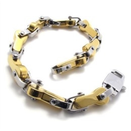 Modern Ontwerp, Kleur, Briljantie, Stabiele Kwaliteit, Titanium Sieradenset Inclusief Ketting En Armband