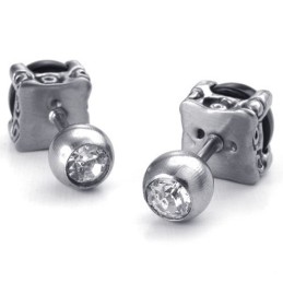 Elegante Vorm, Delicate Kleuren, Uitstekende Kwaliteit Titanium Oorbellen