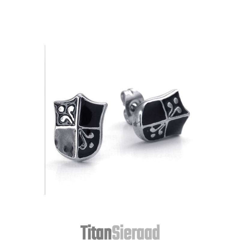 Modern Design, Delicate Kleuren, Stabiele Kwaliteit Titanium Oorbellen