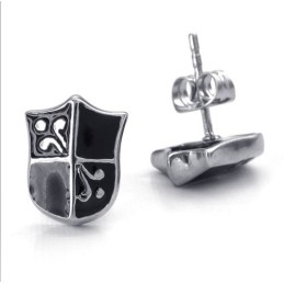Modern Design, Delicate Kleuren, Stabiele Kwaliteit Titanium Oorbellen