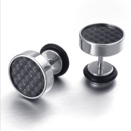 Fijn Bewerkte Delicate Kleuren Stabiele Kwaliteit Titanium Oorbellen