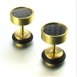 Modern Design, Kleur, Briljantie, Stabiele Kwaliteit Titanium Oorbellen