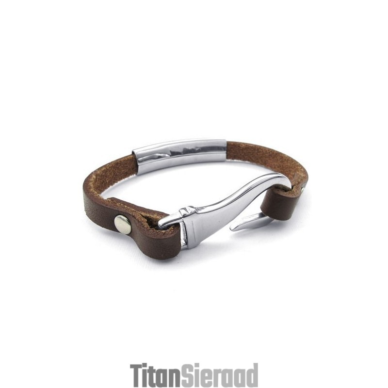 Vakkundige Vervaardiging Delicate Kleuren Betrouwbare Kwaliteit Titanium Leren Armband Vakkundige Vervaardiging Delicate Kleuren Betrouwbare Kwaliteit Titanium Leren Armband