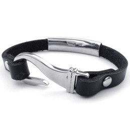Geavanceerde Technologie, Delicate Kleuren, Uitstekende Kwaliteit Titanium Leren Armband