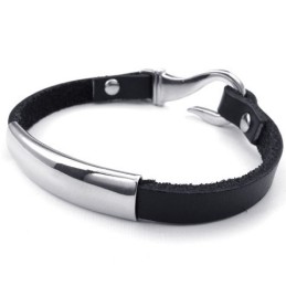 Geavanceerde Technologie, Delicate Kleuren, Uitstekende Kwaliteit Titanium Leren Armband