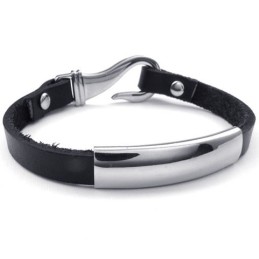 Geavanceerde Technologie, Delicate Kleuren, Uitstekende Kwaliteit Titanium Leren Armband