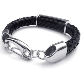 Behendig Ontwerp, Delicate Kleuren, Betrouwbare Kwaliteit Titanium Leren Armband