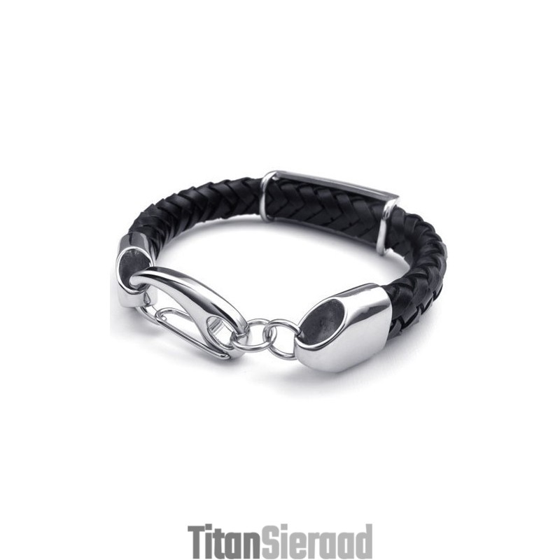 Behendig Ontwerp, Delicate Kleuren, Betrouwbare Kwaliteit Titanium Leren Armband