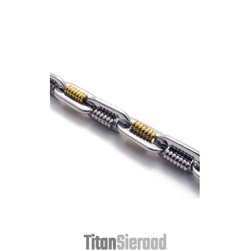 Nieuwste Technologie Kleurbriljantie Hoogwaardige Titanium Ketting Nieuwste Technologie Kleurbriljantie Hoogwaardige Titanium Ketting