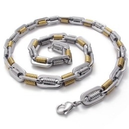 Nieuwste Technologie Kleurbriljantie Hoogwaardige Titanium Ketting