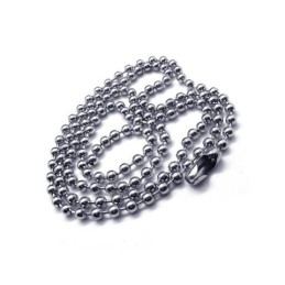Zwarte Puur Titanium Esdoornblad Hanger Ketting