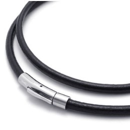 Geavanceerde Technologie Delicate Kleuren Betrouwbare Reputatie Titanium Leren Ketting