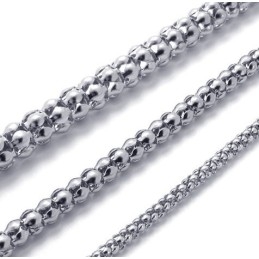Modieuze Patronen, Kleurbriljantie, Uitstekende Kwaliteit Titanium Ketting