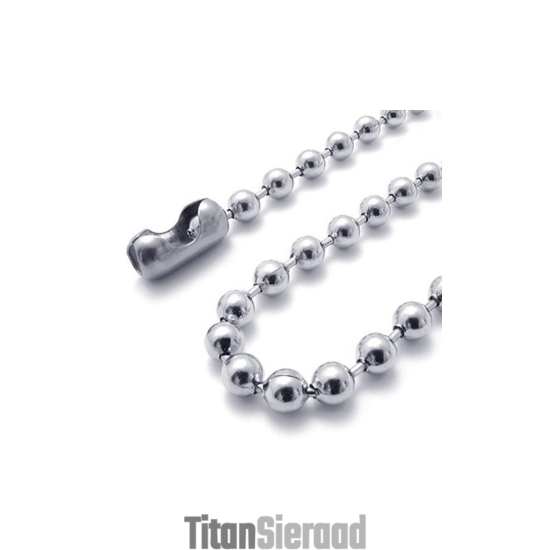 Prachtig Ontwerp, Kleur, Briljantie, Stabiele Kwaliteit, Titanium Ketting
