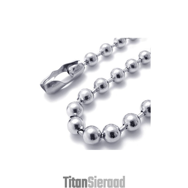 Prachtig Ontwerp, Schitterende Kleur, Uitstekende Kwaliteit Titanium Ketting