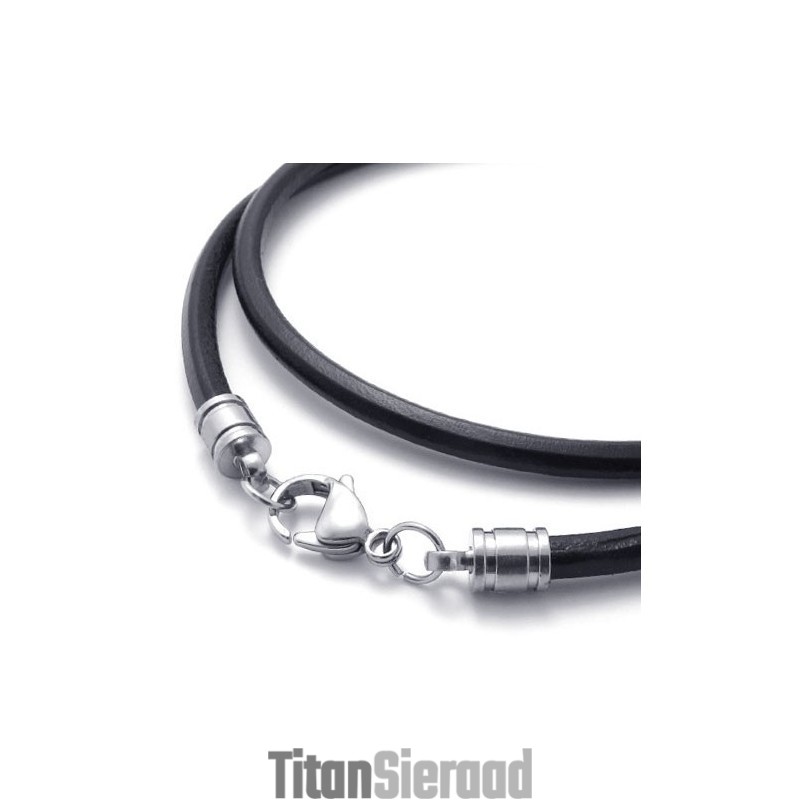 Professioneel Ontwerp, Delicate Kleuren, De Koningin Van Kwaliteitstitanium Leren Kettingen