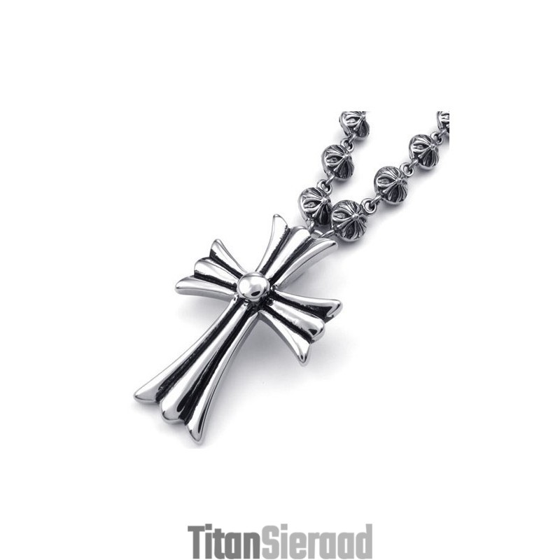 Vakkundige Vervaardiging Delicate Kleuren Stabiele Kwaliteit Titanium Kruis Hanger