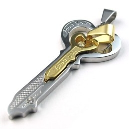 Fijn Bewerkte Kleurbriljantie Betrouwbare Kwaliteit Titanium Hanger