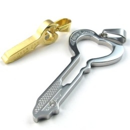 Fijn Bewerkte Kleurbriljantie Betrouwbare Kwaliteit Titanium Hanger