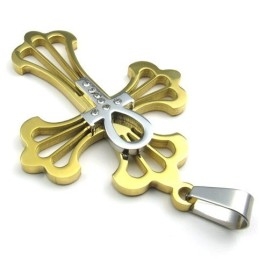 Nieuwste Technologie Kleurbriljantie Betrouwbare Kwaliteit Titanium Kruishanger