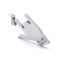Heren Zilveren Hanger Ketting Van Puur Titanium (Nieuw)