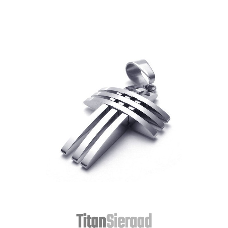 Modern Design, Kleurbriljantie, Wereldwijd Bekende Titanium Kruishanger Modern Design, Kleurbriljantie, Wereldwijd Bekende Titanium Kruishanger