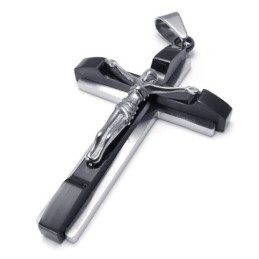 Voor Uw Selectie Delicate Kleuren De Koningin Van Kwaliteit Titanium Kruis Hanger