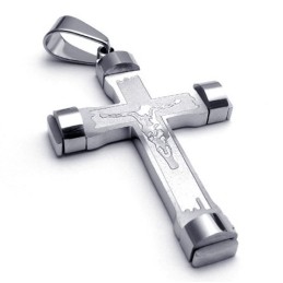 Fijn Bewerkte Kleurbriljantie, Goed Verkocht Over De Hele Wereld Titanium Kruishanger