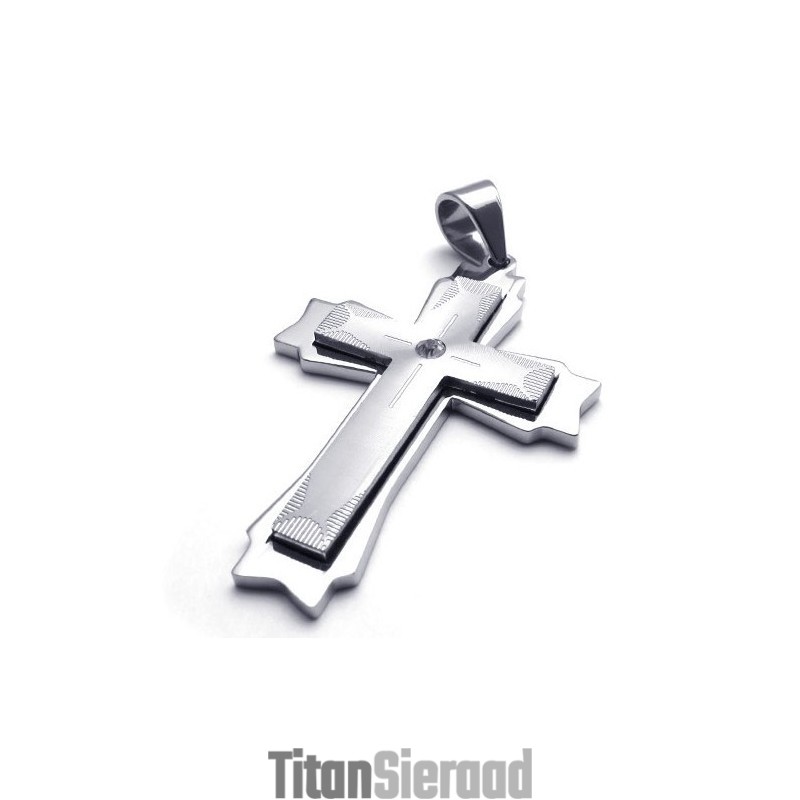 Voor Uw Selectie Kleurbriljantie Betrouwbare Kwaliteit Titanium Kruishanger