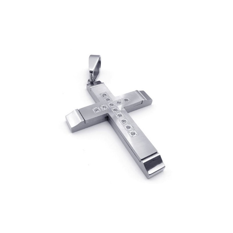 Elegante Vorm, Kleur, Glans, Stabiele Kwaliteit, Titanium Kruishanger Elegante Vorm, Kleur, Glans, Stabiele Kwaliteit, Titanium Kruishanger
