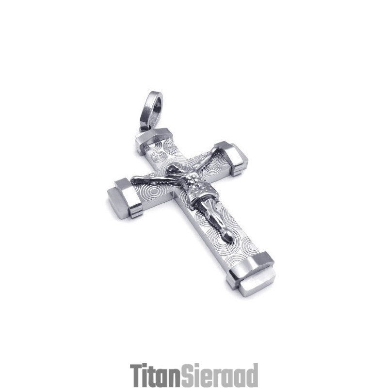 Geavanceerde Technologie Delicate Kleuren De Koningin Van Kwaliteit Titanium Kruishanger