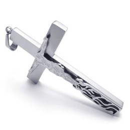 Deft Design Kleur Briljantie De Koningin Van Kwaliteit Titanium Kruis Hanger